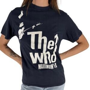 The Who Maximum R&B The Kids Are Alright 1989 Tour tshirt